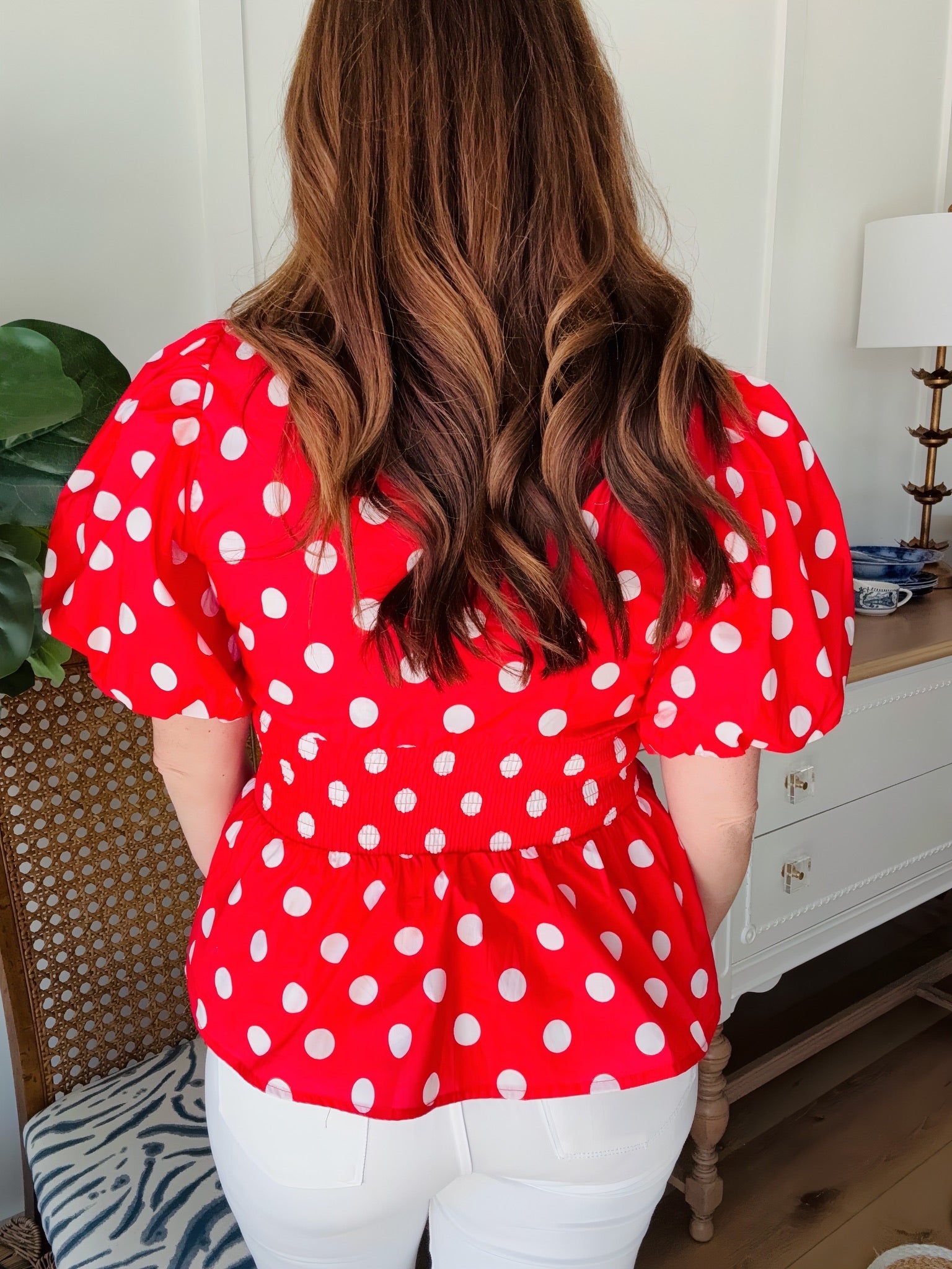 The Sanderson Top Red *Final Sale*