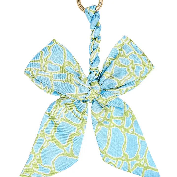 Megan Bag Charm Green Coral