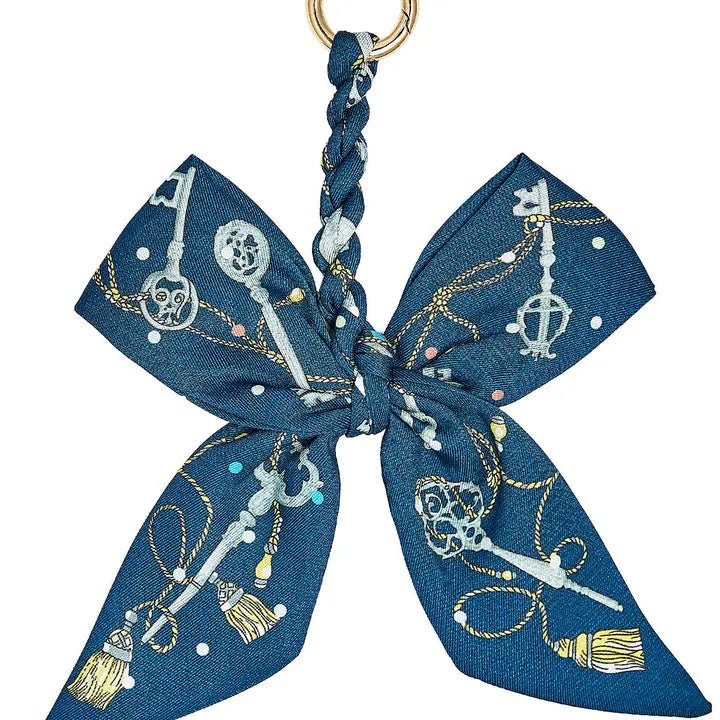 The Megan Bag Charm Navy Key