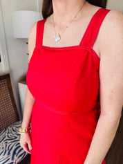 No Stops Dress Red *Final Sale*