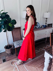 No Stops Dress Red *Final Sale*
