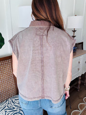 First Priority Top Brown *Final Sale*