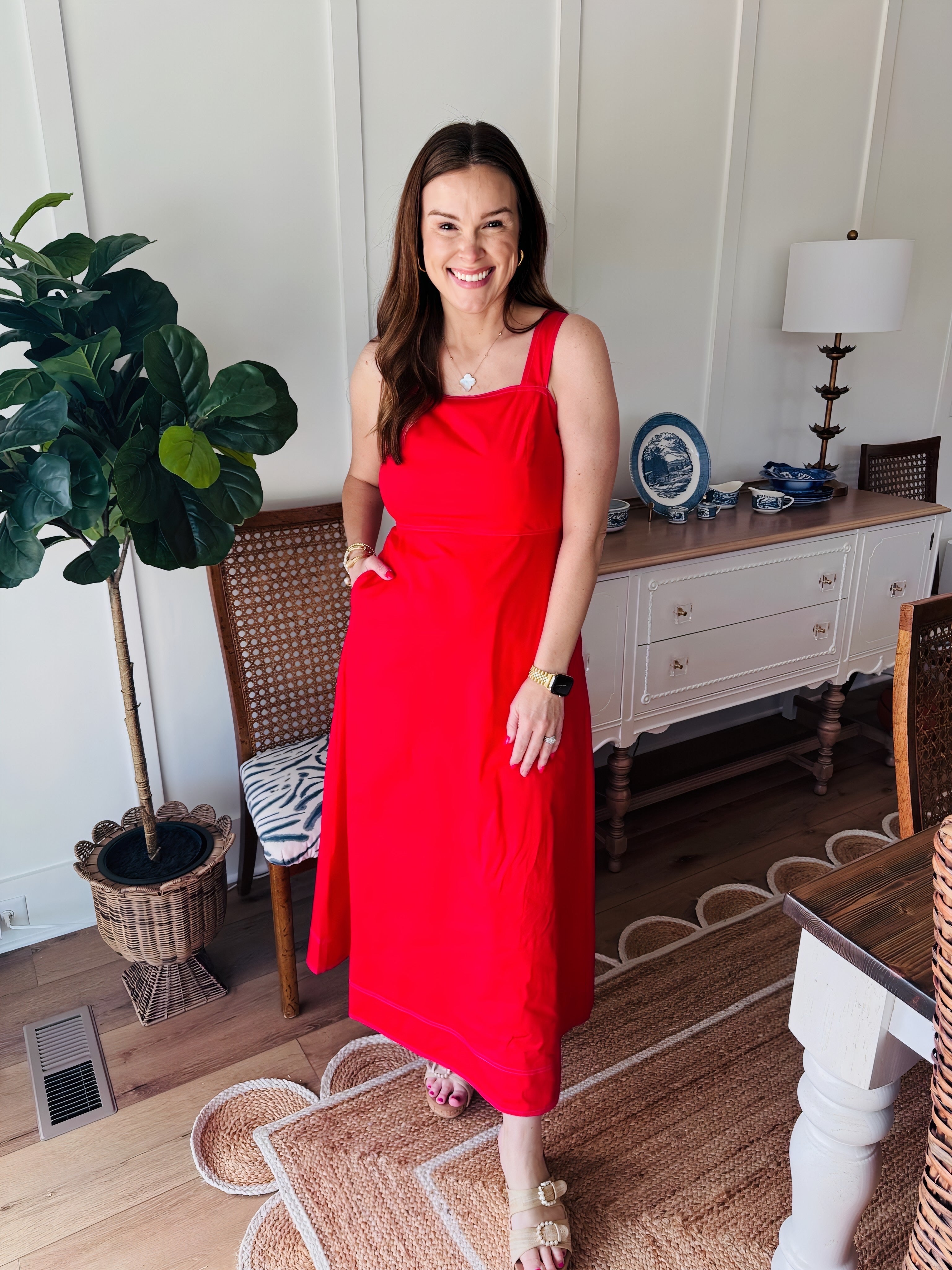 No Stops Dress Red *Final Sale*