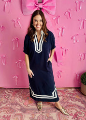 Better Days Dress Navy *Final Sale*