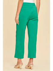 Everyday Only Pair Wide Leg Pants Emerald *Final Sale*