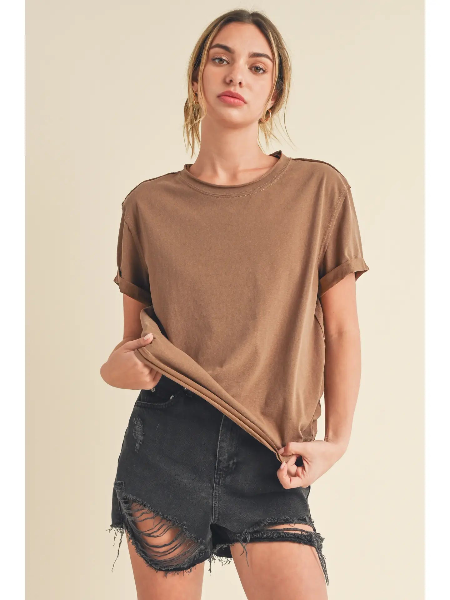 Mali Baby Tee Mocha