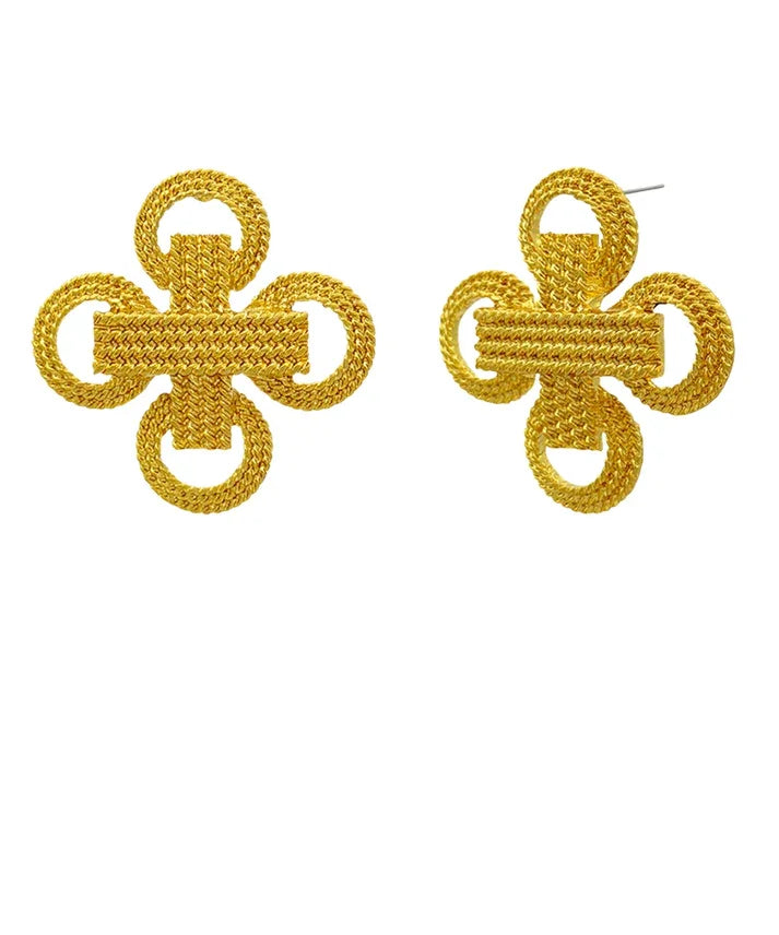 Textured Rope Earrings