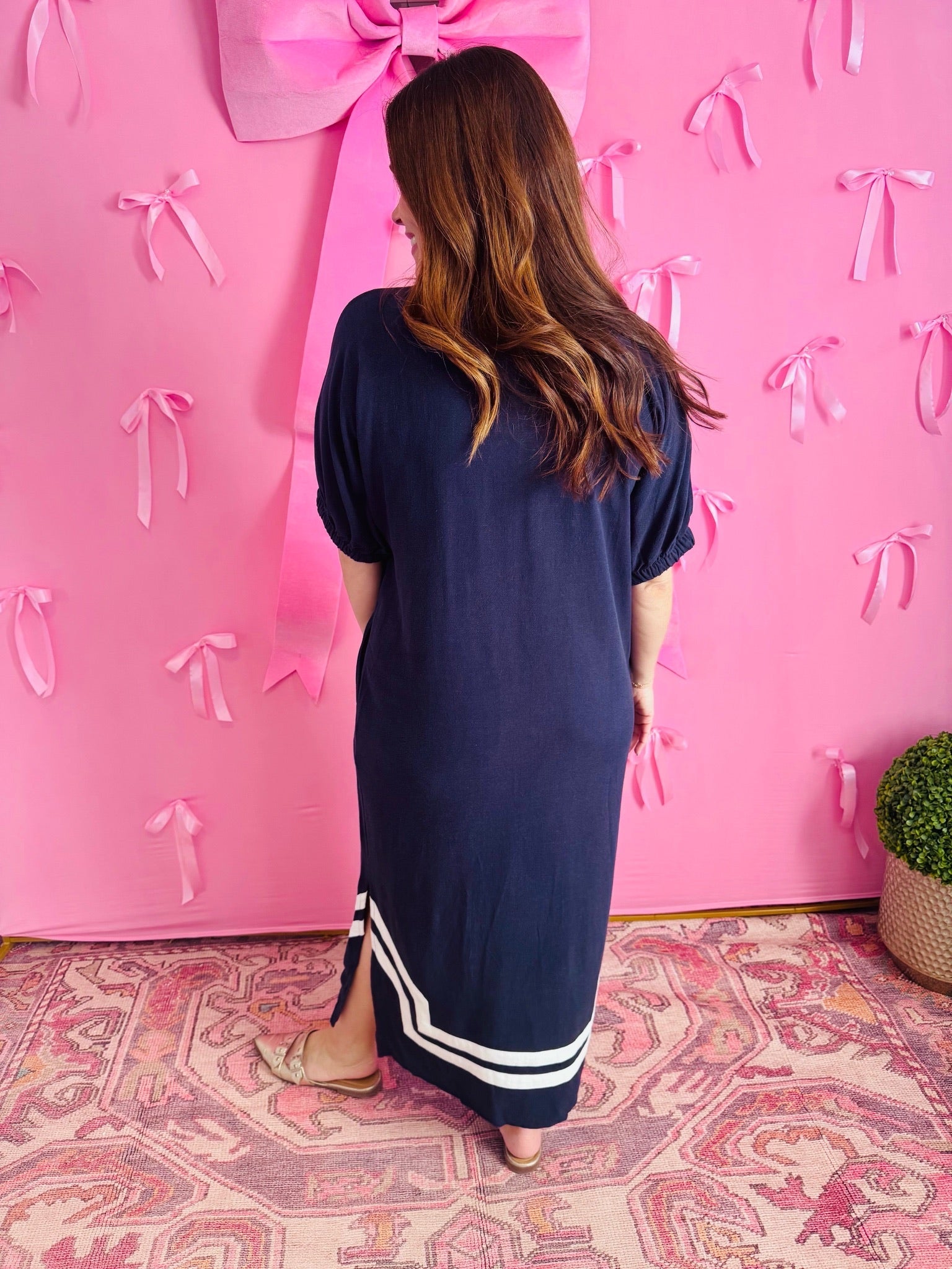 Better Days Dress Navy *Final Sale*